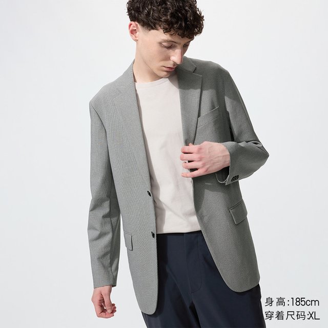 优衣库 快干弹力轻型茄克482225