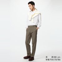 优衣库 易打理快干弹力轻型长裤482891