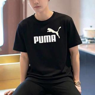 PUMA 男装女装休闲圆领短袖T恤