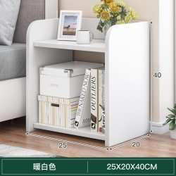 床头柜简约现代简易小型家用卧室小柜子收纳柜出租房用床头置物架