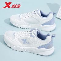 百亿补贴：特步 运动鞋休闲鞋女夏季新款网面舒适透气缓震耐磨百搭鞋子
