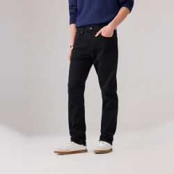 Levi's 男士美式复古深色水洗clean fit502标准锥形牛仔裤