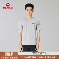 Marmot Climb Skin 吸湿排汗 灰色 M 男款户外T恤