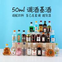 摆柜好看 收藏 便利店调酒网红迷你装洋酒小酒版50ml基酒居家自饮 蔓越莓酒 50mL 1瓶