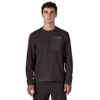 Patagonia 自营欧洲直邮PATAGONIA巴塔哥尼亚 R1 Air Crew男士黑色聚酯纤维