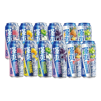 锐澳 强爽 8度 500ml*10瓶+水溶C 柠檬味 250ml*2瓶