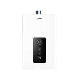 Leader 海尔出品 JSQ22-12LS1D 强排式天然燃气通用热水器 珠光白 12L