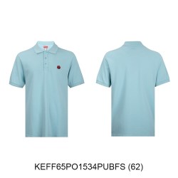 KENZO 高田贤三男Boke Flower海棠花短袖polo衫男士春夏新款XY
