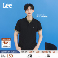 Lee 26夏秋季新款经典翻领复古撞色短袖polo衫