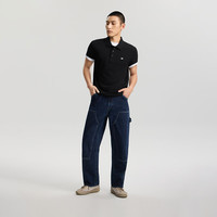 PLUS会员：Lee 26夏秋季新款经典翻领复古撞色短袖polo衫