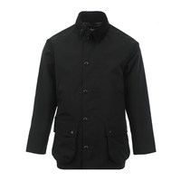 Barbour 男士口袋装饰灯芯绒尖领插肩宽松短款夹克外套