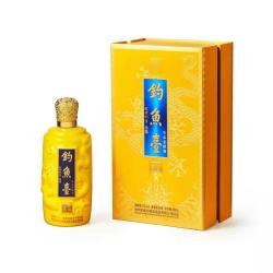 钓鱼台 珍品一号帝王黄 酱香型白酒 53度 500ml 单瓶装
