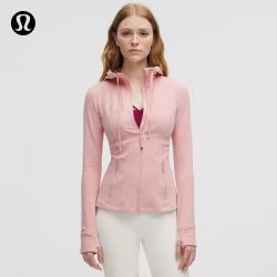 lululemon 丨Define 女士连帽夹克 *Nulu™ 芯吸 朦胧粉(LW3HWBS) S /6