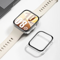 移动端：欧炫 适用华为fit5保护壳watchfit4/3保护套智能手表壳膜一体全包高透FIT三代TPU男女生配件全包电镀硅胶软壳