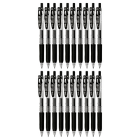 ZEBRA/斑马牌 JJ15 0.5mm子弹头 黑色 20支/套 中性笔