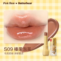 pinkbear皮可熊糖光水精华口红唇蜜黄油小熊TK