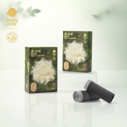 babycare 金山茶花男士一次性内裤吸湿透气出差旅行日抛平角男短裤