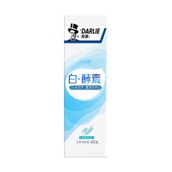 好来 明星推荐好来正品黑人白酵素牙膏亮白去黄牙去渍清新去口气旗舰店