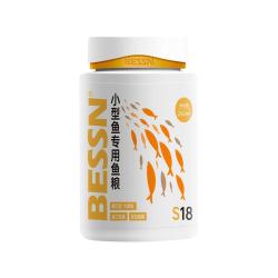 Bessn 小型鱼饲料 上浮缓沉 热带鱼粮
