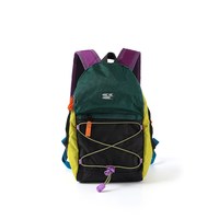 CryingCenter 拼接撞色野餐登山包户外双肩书包