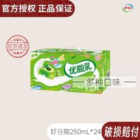 百亿补贴：伊利 8月产 伊利优酸乳原味250ml*24盒优酸乳 整箱 乳饮料 营养饮料