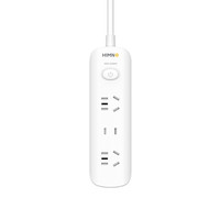 喜美诺 总控三位纯铜插排1.2米