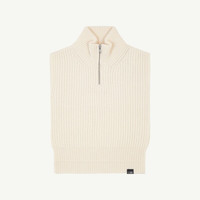 Mm6 Maison Margiela [早秋新品]MM6简约休闲日常纯色高领背心马甲针织衫毛衣上衣衣服