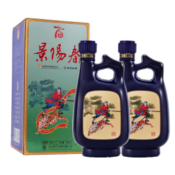 景阳春 景芝景阳春金标（升级） 浓香型白酒 52度500ml*2瓶