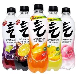 元气森林 气泡水 多口味 480mL*5瓶