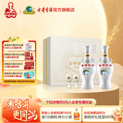 古井贡酒 浓香型白酒 50度 500ml*2瓶 礼盒装