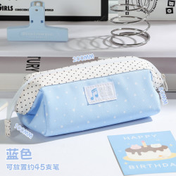 三浩物2026新款小学生初中生高中生简约透明可视仓可展示吧唧痛窗笔盒女孩