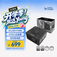 振华 白金牌全模 电源  1000W
