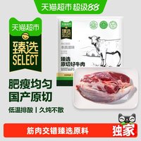 88VIP：大庄园 猫超臻选牛腱子大庄园国产牛肉生鲜零添加低脂健身酱卤冷冻 1000g