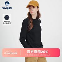 navigare 意大利小帆船户外运动休闲T恤女秋季新款时尚打底衫
