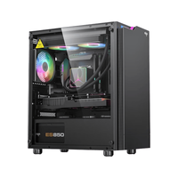 爱国者 V13 玻璃侧透 MATX小机箱 黑色