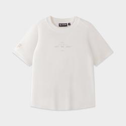FILA 女装FUSION系列休闲T恤修身针织短袖衫