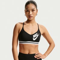 NIKE 滔搏丨nike耐克女子训练健身透气舒适背心运动内衣DX6822-010