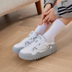 骆驼 板鞋女款运动鞋女鞋春秋厚底显高轻便运动休闲鞋百搭小白鞋