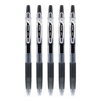 百乐 LJU-10EF 按动式中性笔 黑色 0.5mm 5支装