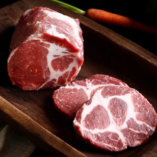 盛怡菲达 去皮猪梅肉 5斤 生鲜猪肉