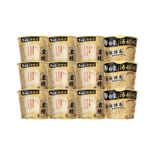 白象 汤好喝金榜蹄名老妈蹄花汤面 121g*12桶 方便面