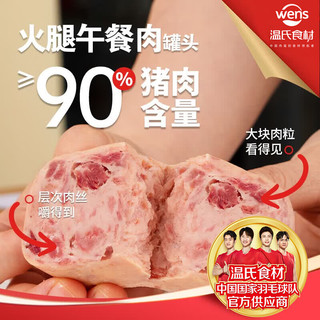 温氏 火腿午餐肉罐头 340g*3罐