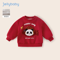 JELLYBABY 加绒卫衣 大红 120CM