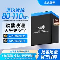 小哈 锂电池60V45AH全新A品磷酸铁锂电动车锂电池