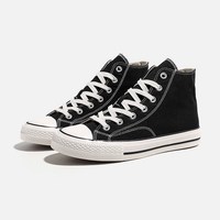 凡客 诚品vancl官方店 白色高帮休闲帆布鞋