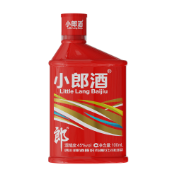 郎酒 小郎酒 兼香型白酒 45度 100mL