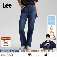 Lee 天丝429直筒牛仔裤 中深蓝色 30