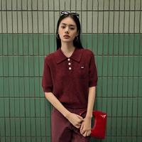 ONLY POLO领短袖针织衫