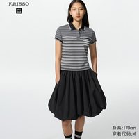 优衣库 条纹短polo衫优衣库女装合作款488280