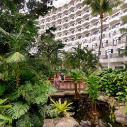 新加坡香格里拉圣淘沙度假村(Shangri-La Rasa Sentosa, Singapore)高级山景双床客房1晚